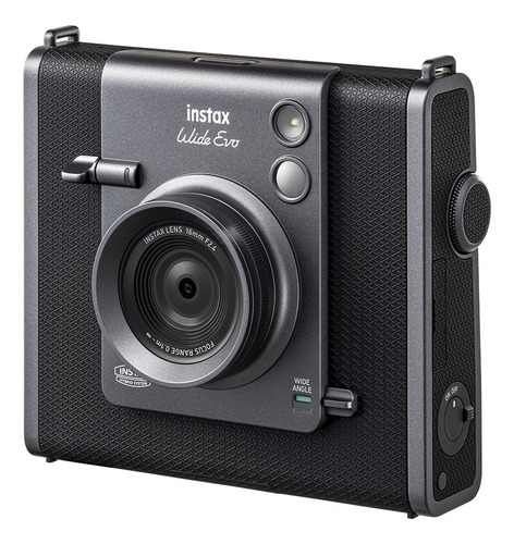 Cámara Fujifilm Instax Wide Evo Negra Color Negro