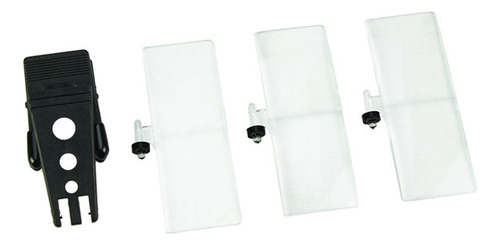 Mini Lentes De Aumento Compactas Clip En Lupa De Anteojos