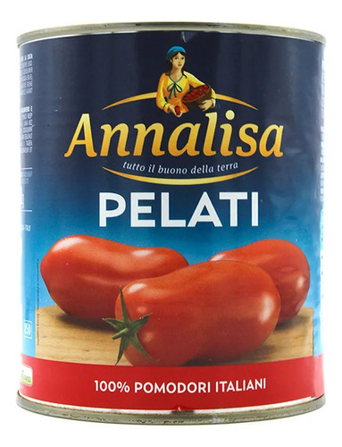 Tomate Pomodori Pelati Annalisa 800g