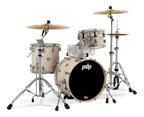 Pdp Pdcm18bpti Concept Maple Twisted Ivory Bateria 3 Cuerpos