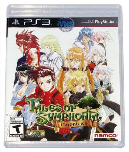 Tales Of Symphonia Chronicles - Ps3 - Mídia Física - Lacrado