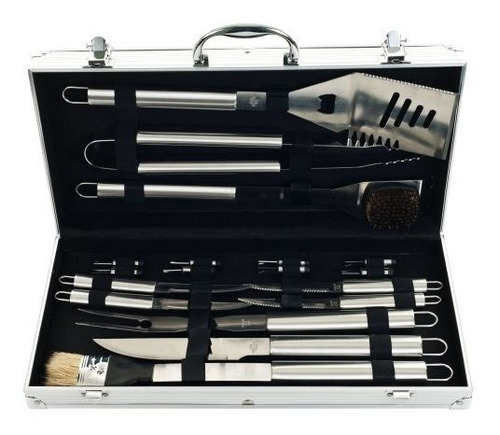 Kit De Herramientas Para Barbacoa Asar A La Parrilla 19 Piez