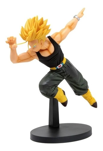 Figura De Acción Super Saiyan Trunks Del Futuro Dragon Ball