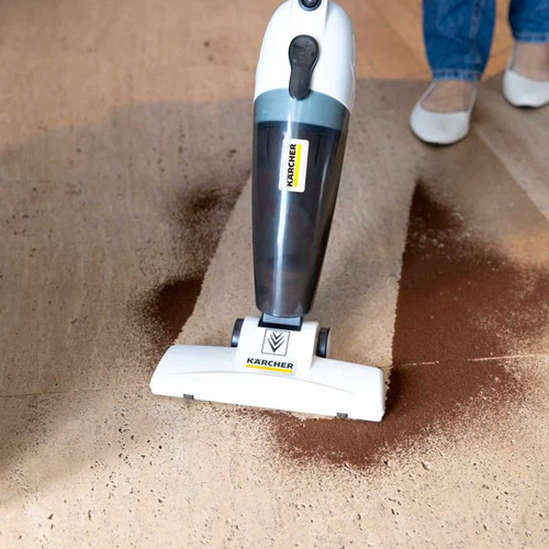 Aspiradora Vertical Karcher Vcl 1 Manual 2 En 1 370w Sólidos