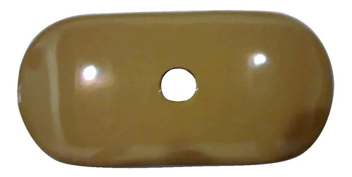 Tapa Mochila Florencia Oval Fuerza Aerea Dorado Ag