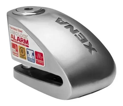 Cadeado Xena Xx6 | Fechadura de disco com alarme | Segurança