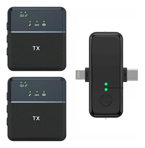 comprar Microfono Inalambrico Dual Tipo C Para Lightning Jack Sx31