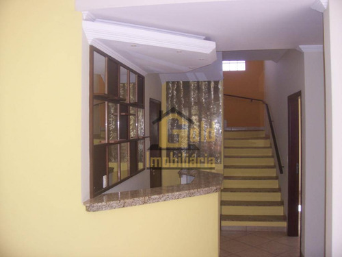 Casa Com 3 Dormitórios, 210 M² - Venda Por R$ 720.000,00 Ou Aluguel Por R$ 3.100,00/mês - Bonfim Paulista - Ribeirão Preto/sp - Ca1114