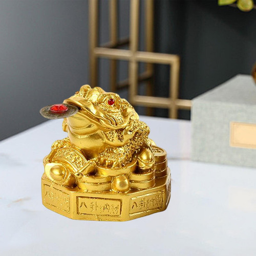 Lucky Charm Wealth Frog Figurita Ranas De Dinero De La