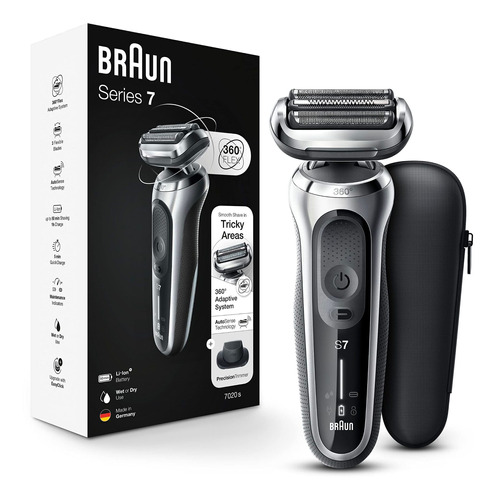 Braun Electric Razor For Men, Series 7 360 Flex Head Foil Sh