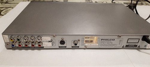 Reproductor Dvd Philco Modelo Dvp-404u