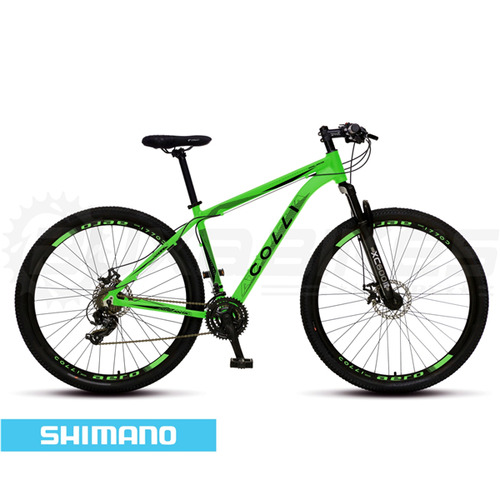 Bicicleta Colli Atalanta 29 Tam 17 Shimano 21v Verde