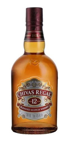 Whisky Chivas Regal 12 Años 750ml