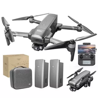 Sjrc F22S Pro 4k Drone Sensor 3.5 Km 2 Baterias Accesorios Gris