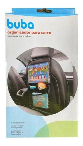 Organizador De Carro Porta Treco Com Case Para Tablet Buba