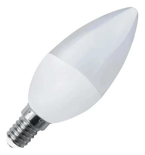 Lampara / Bombita Led Vela 5w Pase E14 Luz Fria I Nido