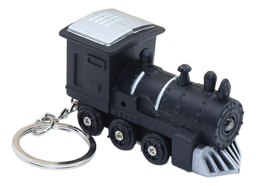 Llavero Tren Llavero Colgante Creatividad Llavero Luz Negro