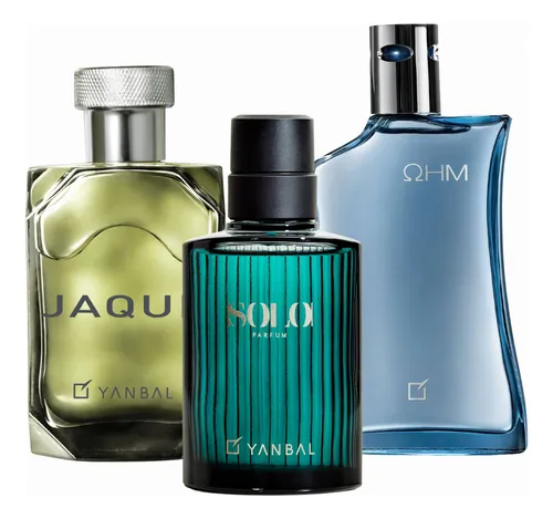 Ohm + Solo + Jaque For Men Originales Yanbal 