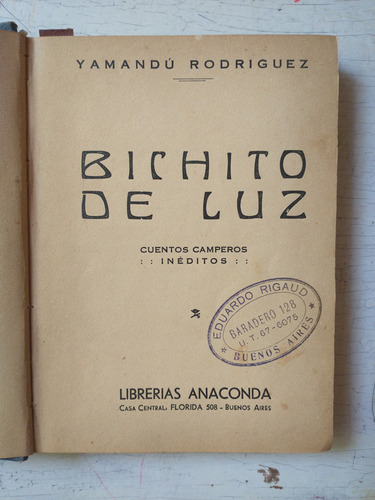 Bichito De Luz Yamandu Rodriguez