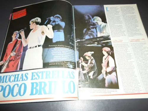 Pelo 311 Duran Duran Charly Garcia Yorio Soda Stereo Poster (Usado)