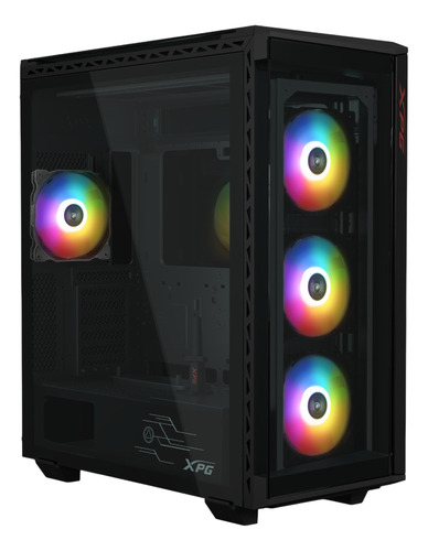 Gabinete Xpg Battlecruiser Ii C/templado Eatx Argb Mid Tower