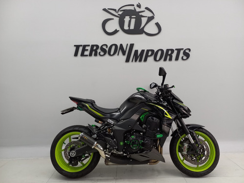 Imagem 2 de 7 de Kawasaki Z1000 R Abs Verde 2018/2018