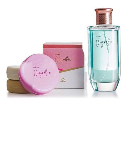 Perfume Biografia Femenino + Jabones Biografia Varios Natura