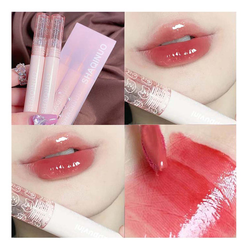 Lipgloss Ml Mini Hidratante Brillo De Labios Duradero Hidrat