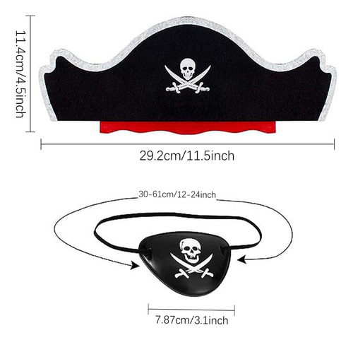 Set De Accesorios Para Disfraz De Pirata Disfraz De Pirata P