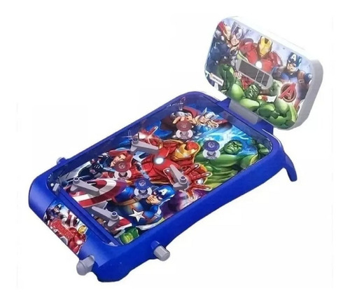 Juguete Pinball Avengers Spiderman Luces Sonido Tapimovil