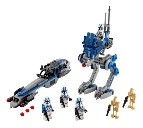 Brinquedo Lego Star Wars Soldados Clone Da 501ª Legião 75280 Quantidade De Peças 285