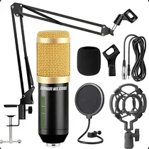Comprar Kit Tornado Mix Store 2023 Microfone Bm800 Condensador Unidirecional Cabo Xlru002Fp2 Pop Filter Aranha Espuma Proteção Prendedor Mesa Braço Articulado Gravação Estúdio Profissional Studio Podcast Youtube