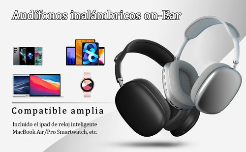 Audifonos Diadema Inalambricos Bluetooth Con Micrófono Verde