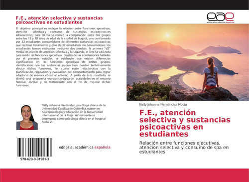 Libro:fe, Atención Selectiva Y Sustancias Psicoactivas In