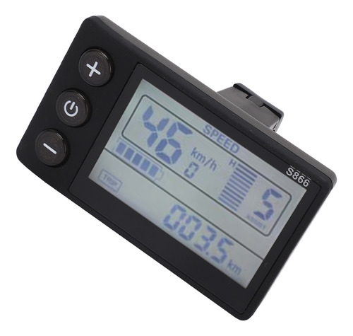 Panel De Pantalla Lcd Para Bicicleta Eléctrica S866 24v 36v