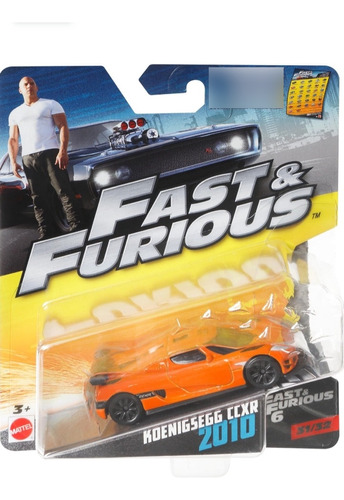 Rapidos Y Furiosos Koenigsegg Mattel Hot Wheels