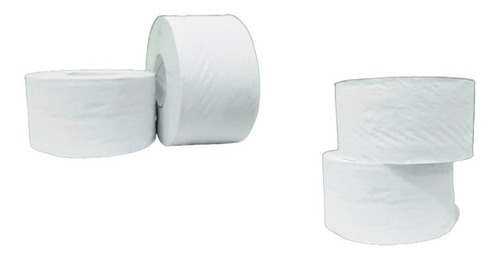 Papel Higiênico 300 Metros Branco Luxo- 8 Rolos 10 Com300 Cm