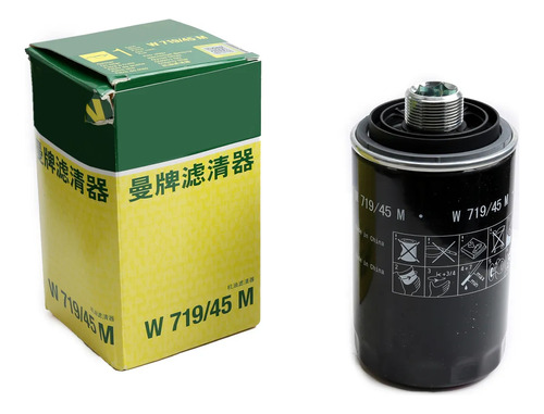 Para Filtro De Aceite Audi A3 A4 A5 Q3 Q5 Vw Passat Jetta