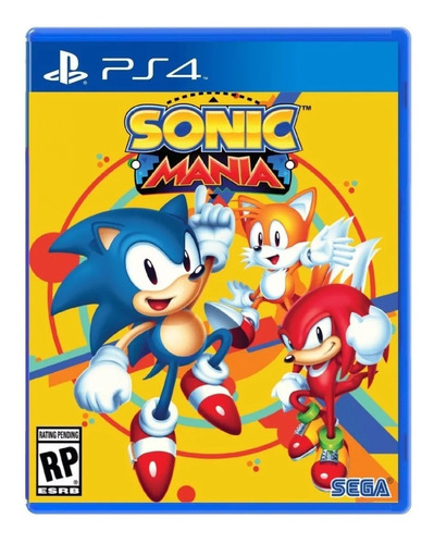 Imagen 1 de 6 de Sonic Mania Ps4 Juego Fisico Sellado Nuevo Playstation 4 