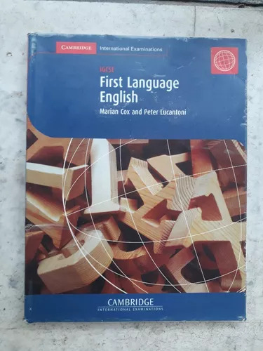 Marian Cox - Peter Lucantoni: Igcse First Language English