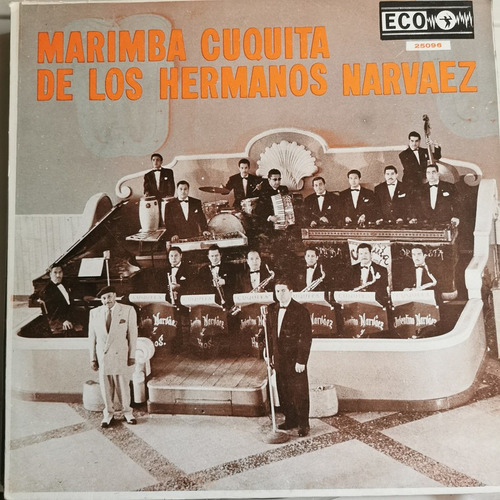 Disco Lp:marimba Cuquita- Hermanos Narvaez.