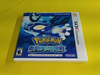 Pokémon Alpha Sapphire *caja Y Portada Original* *sin Juego*