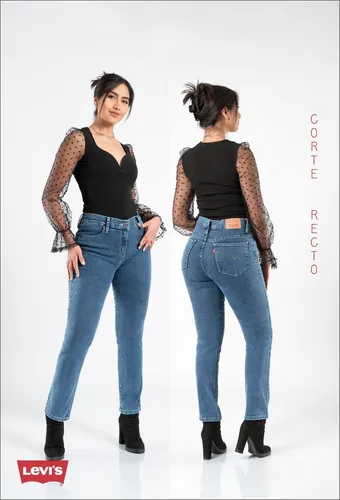 Levis corte recto mujer sale