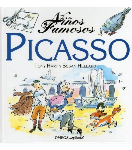 Niãâos Famosos. Picasso, De Hart, T.. Editorial Omega, Tapa Dura En Español