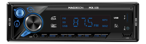 Stereo Bluetooth Led Usb Sd Ecualizador Radio Fm Panel Fijo 