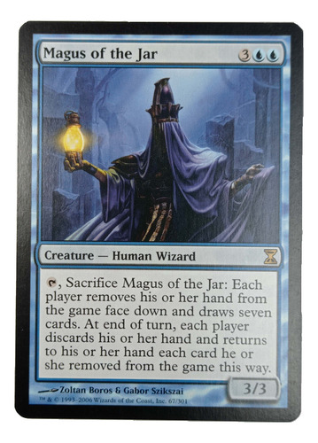 Carta Magic Magus Of The Jar [time Spiral] Mtg Wizard