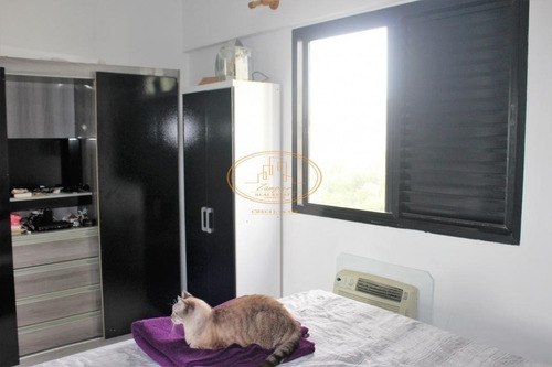 Apartamento Com 2 Dormitório(s) Localizado(a) No Bairro Vila Mathias Em Santos / Santos - 6243