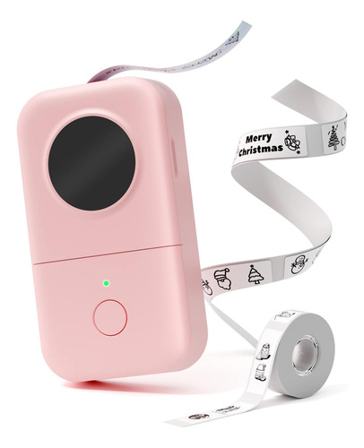 Impresora De Etiquetas Portátil Bluetooth Colorwing/rosado