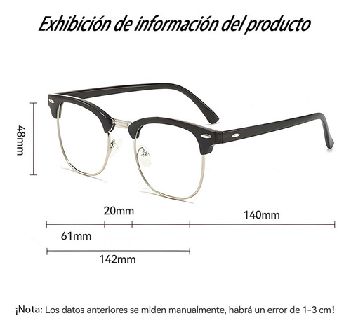 De 2pz Lentes Fotocromática Gafa Con Filtro De Luz Azul