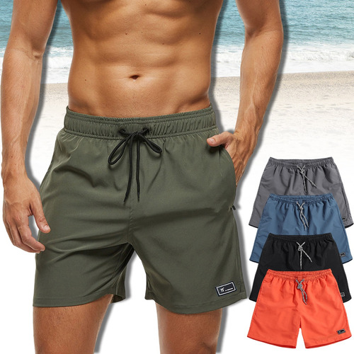 Short Playa Hombre Short Traje De Baño Hombre Bañadores